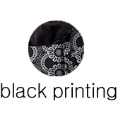 black printing