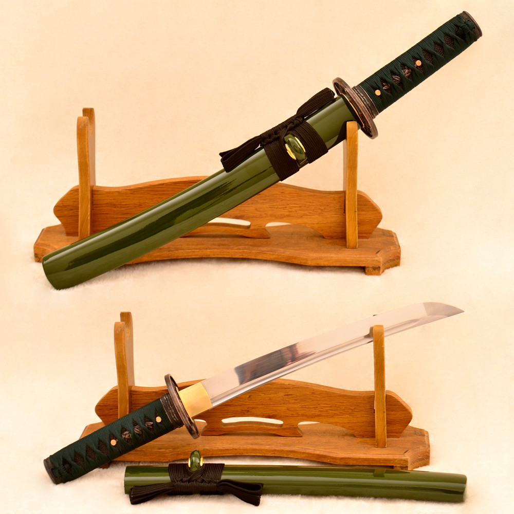 Silver Brass Blade Collor Habaki /&Seppa For Samurai Japanese Swords Fittings H03