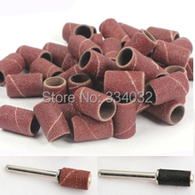 100pcs 6mm sanding paper grinding wheel abrasive polishing for woodworking dremel tools accessories sandpaper rotary tool stone