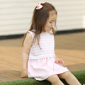 Baby Infant And Kids Sweetie 100 Cotton Dresses Autumn Summer Dress Simple Fashion Baby Clothings Bodysuit