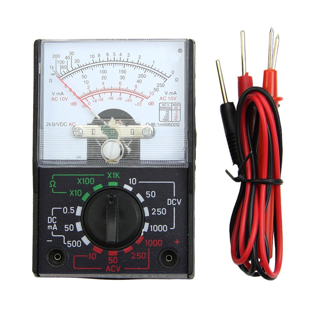 MINI Electric AC/DC OHM Voltmeter Ammeter Multimeter Multi Tester MF-110A New O123