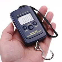 10 g 40 Kg Electronic LCD Digital colgante pesca del equipaje de la escala del peso
