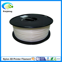 Free shipping white color 3d printer filament Nylon (PA) 1.75/3.00mm 1kg/2.2lb Material RepRap/Makertbot/Ultimaker/Up/Mendel