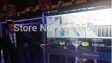 Interactive Touch foil 42″ transparent multi touch film , 10 points Capacitive / soft and interactive touch screen film