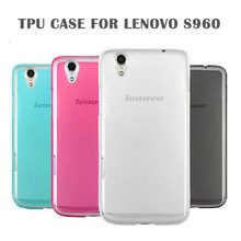 Ultra Thin Slim 0 5mm Clear Transparent Soft TPU sFor Lenovo S960 Case For Lenovo S960