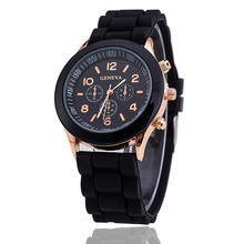 Siliicon GENEVA Watch Fashion Women Jelly Sport Watches Unisex Casual Quartz Analog Watch Relogio Feminino BW44