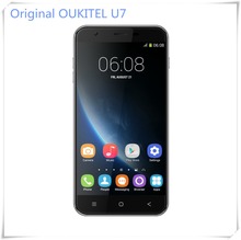 2015 New Original Oukitel U7 Mobile Phone MTK6582 Quad Core 1G RAM 8G ROM 5.5 Inch Android 4.4 5.0MP Dual Camera 3G PK VK700