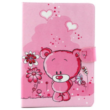 Cartoon Tablet PC 9.7 Inch Covers Flip Stand PU Leather Case For Apple Ipad Air 2 Case For Ipad Air 2 Ipad 6 Cover Free Ship