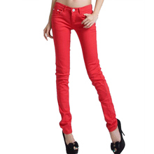 Hight quality Spring and autumn women pants fashion candy-colored pants stretch pants was thin pencil pants free shipping