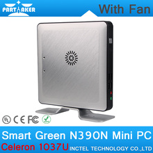 4G RAM only OEM Mini Desktop PC with Fan Intel Celeron 1037U CPU Dual Core Linux Embedded Computer Parts
