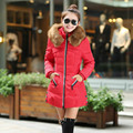 Autumn Winter Fur Collar Women Parka Outerwear Fashion Coat Down Jacket With Large Plus Size M