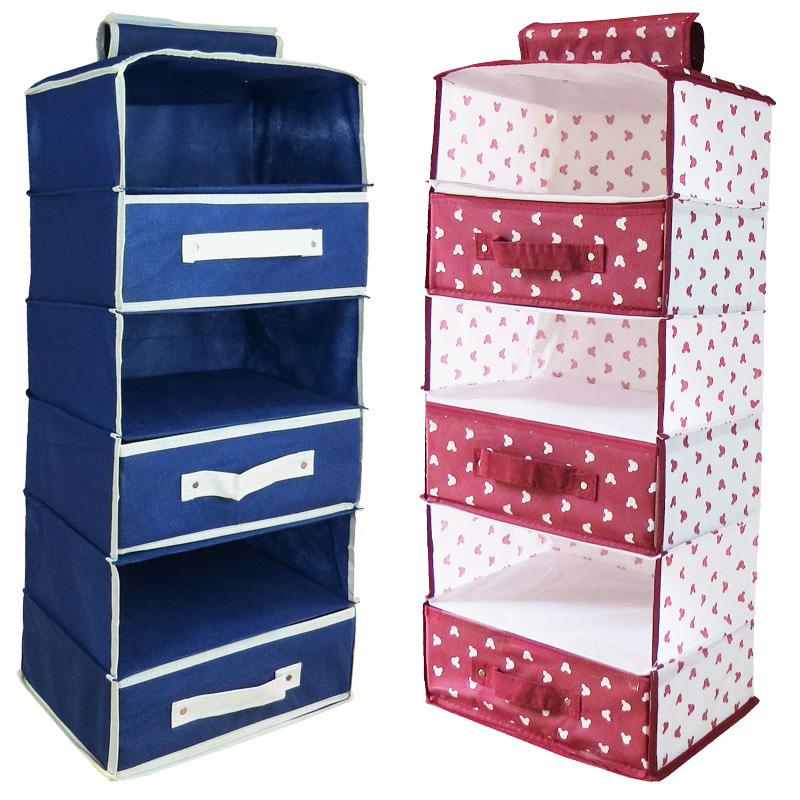 Top quality Wardrobe storage bag hanging storage bag thickening multi