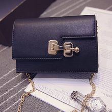 Wholesale new women messenger bags trend of small package The classic handbag Zipper Inclined shoulder bag Belt lock women bag