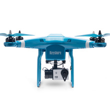 Free shipping FPV axis aerial vehicle 1080P HD PTZ camera augmentation drones GLint-play+(gimbal+camera+RC)