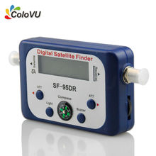 SF-95DR Satellite Signal Finder Digital LCD Displaying Signal Meter support DVB-S/S2