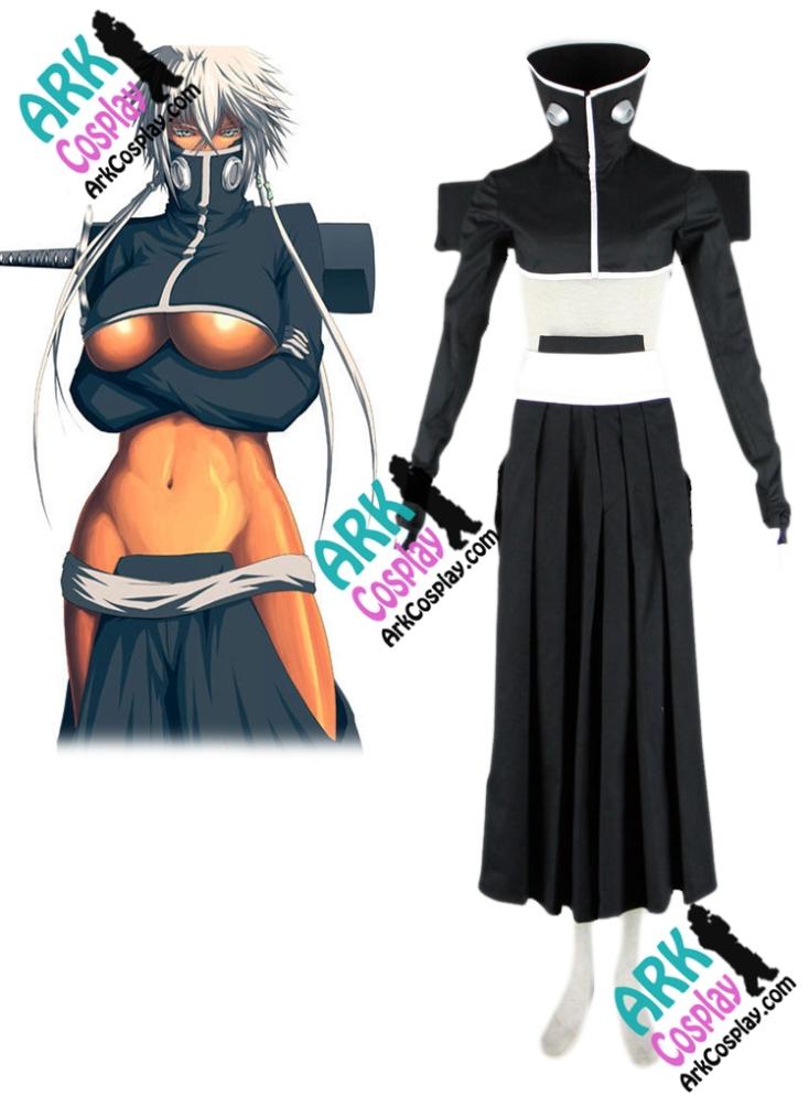 Bleach No.3 Halibel Cosplay Kimono Cosplay Black Womens Bleach Cosplay Costume