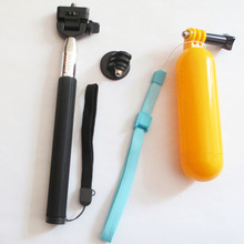 Gopro Accessories set Monopod Float Bobber Chest Belt kit For Hero 4 3 2 3 1
