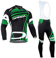 ORBEA 2016 long sleeve cycling wear clothes bicycle cycling jersey bib pants set Breathable clothing set