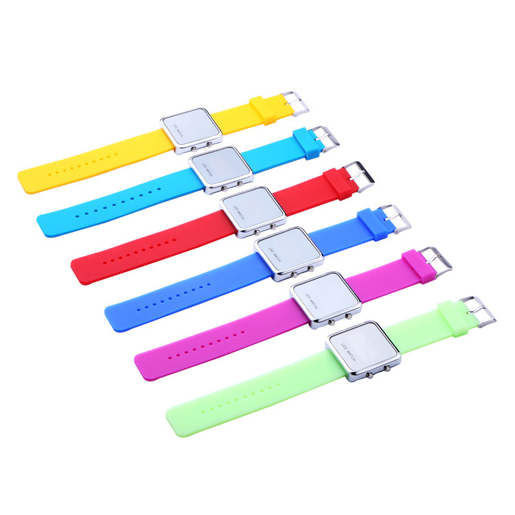Free Shipping Lose Money Sale New Silicone LED Watch,NICE! 10pcs/lot