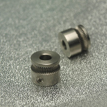 3D printer parts Makerbot Reprap mendel DIY MK7 extruder drive gear hobbed gear 5 mm bore stainless steel top quality