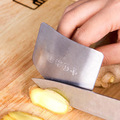 6 5 4 8cm Stainless Steel Cooking Tools kitchen Helper Knife Set Finger Protect Hand Guard