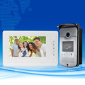 New brand 7 wired color video door phone intercom system 1 monitor RFID IR night vision