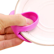2016 Newly Heat Resistant Finger Gloves Oven Pot Holder Gloves For Cooking Kitchen Cooking Gloves Kitchen Accessory Candy Color