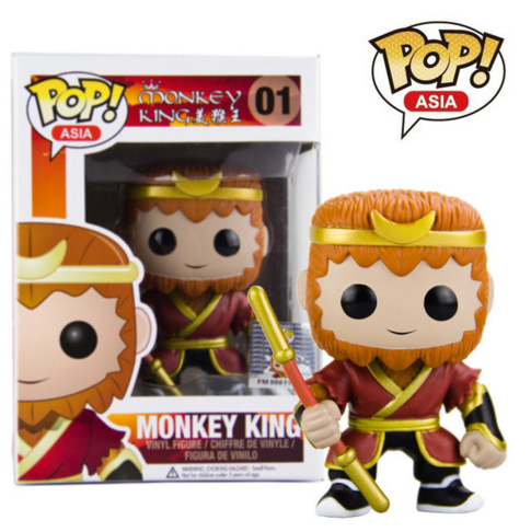 Funko pop Original Asia Hot TV Journey to the West Stone Monkey King Figure Collectible Vinyl Figure Model Toy with Original box