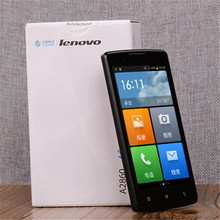 Original Lenovo A2860 Cell Phone Quad Core MTK6592M 512MB RAM 4G ROM Android 4 4 4