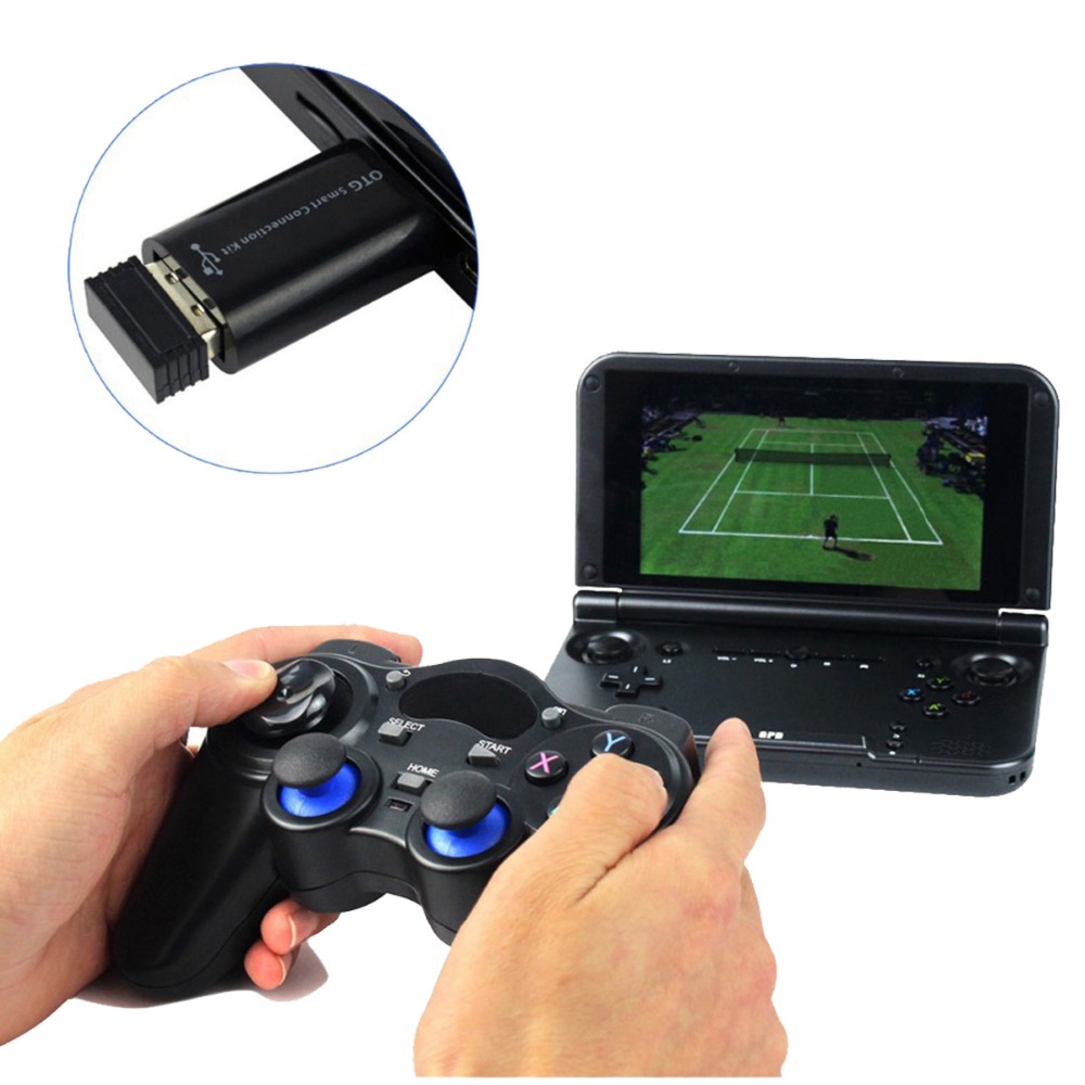 2.4GHz Wireless Game Controller Gamepad Joystick for Android TV Box GPD XD New w/ OTG Converter Wholesale D3476A