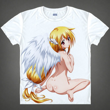 Heaven’s Lost Property T-shirts kawaii Japanese Anime t-shirt Manga Shirt Cute Cartoon Angel Ikaros Icarus Cosplay shirts tee 3