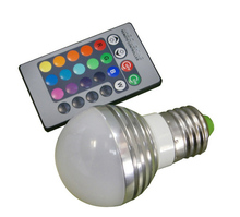 Innovative items E27 RGB 16 Colors LED Light Bulb Lamps Spotlight 85 265V IR Remote Control