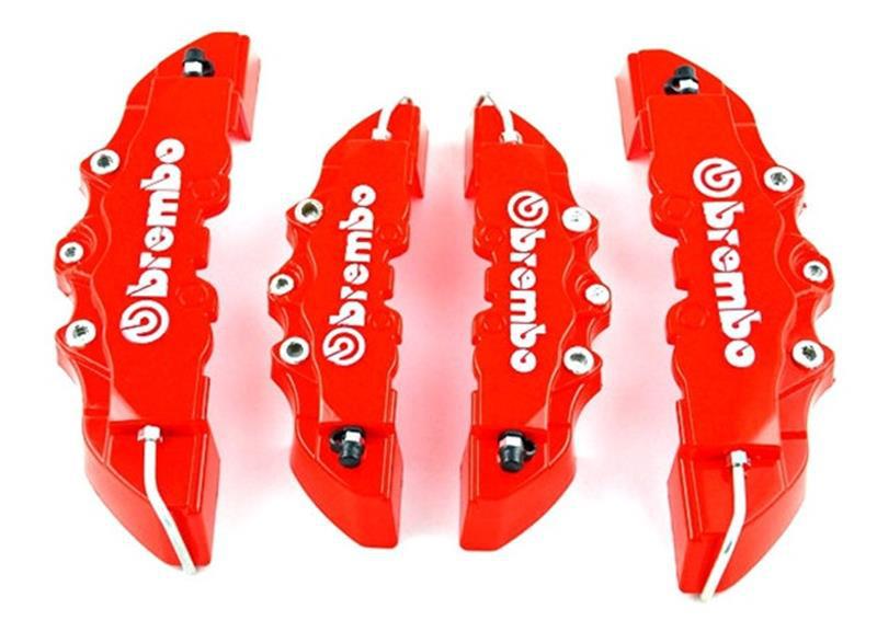 Plastic Brembo Brake Calipers 4pcs Brembo Look 3D Brake Caliper Cover