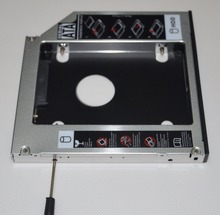 2nd SATA Hard Drive HDD SSD Enclosure Case Caddy Adapter for MSI GP60 GP70 Z70