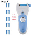 Feet Care Tool Electric Exfoliator Pedicure Callus Skin Remover Personal Care Peeling Foot file Massager 5