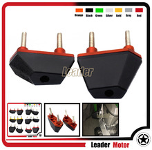 Hot Sale Motorcycle Accessories CNC Frame Sliders Crash Protector Fit Orange For Kawasaki Z750 Z800 Z1000