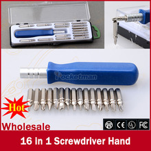  Free Shipping 15pc Screwdriver Torx T5 T6 T8 T10 T15 Bit Removing Tool Kits Screw