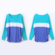 Cotton Plus Size Loose Maternity Tops Bat Sleeve Autumn T Shirts Clothes for Pregnant Women Blouse Pregnancy Clothing