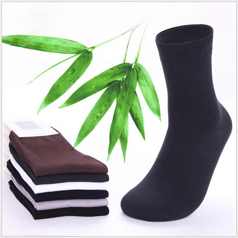 10pcs Cotton Bamboo Fiber Classic Business Men s Sock Brand Mens Socks For Men L033510