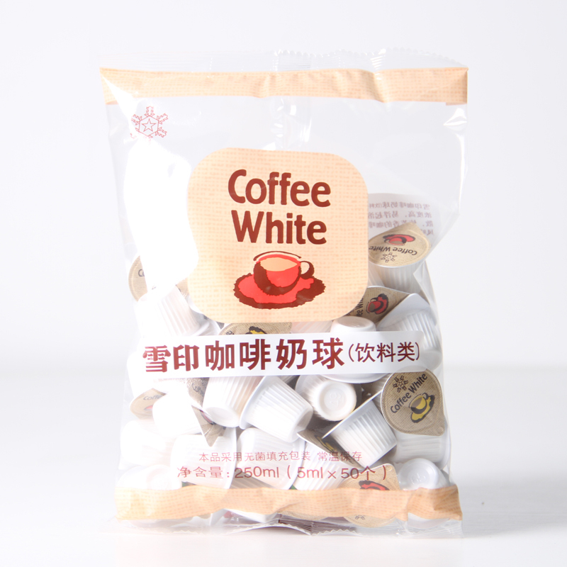 New stock original Japanese snow cream ball coffee cream coffee mate 50 grain bag free shipping
