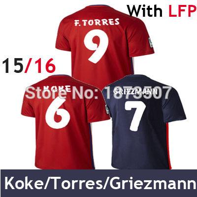 Camisetas de futbol      griezmann    15 16 f.   