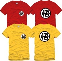 Dragon Ball Z Son Goku Kakarotto T-shirt Anime red gray black tshirt 2015 Summer style T shirt men’s clothing for man & boys