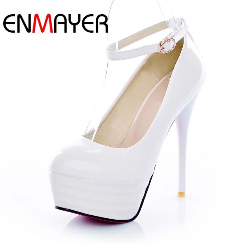 Buy ENMAYER Sale Women Platform Pumps Fashion Sexy