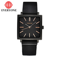 Fashion Casual Nylon Strap Men Watches Luxury Square Sport Watch Quartz Male Black Clock relogio masculino