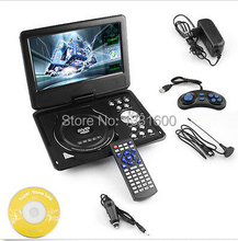 Новые 7.8 дюймов портативный DVD плеер с высоким разрешением цветной TFT LCD полный экран