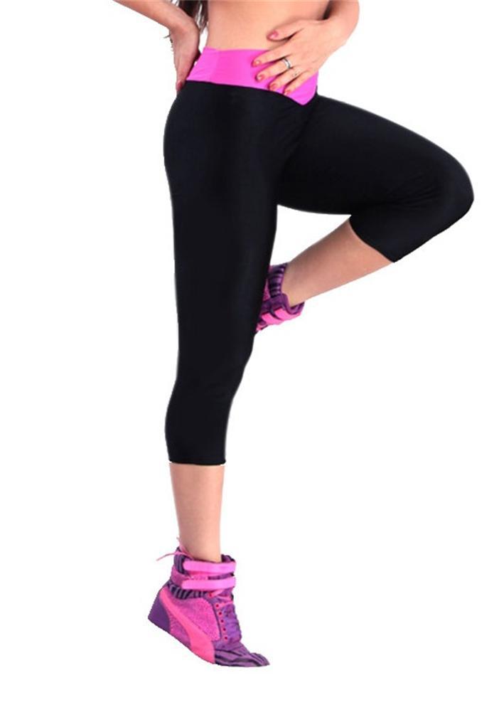 Women s Ladies Sports Pants Active Gym Running Capri Tights Exercise Fitness Clothing