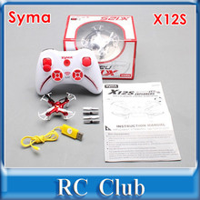Syma X12S X12 4CH 6 Axis Remote Control Nano Quadcopter Mini Drone 2.4GHz with Protective Cover