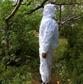 New Snow camouflage clothing White Camouflage Net Camo Suit Ghillie Suit Jacket and Pants