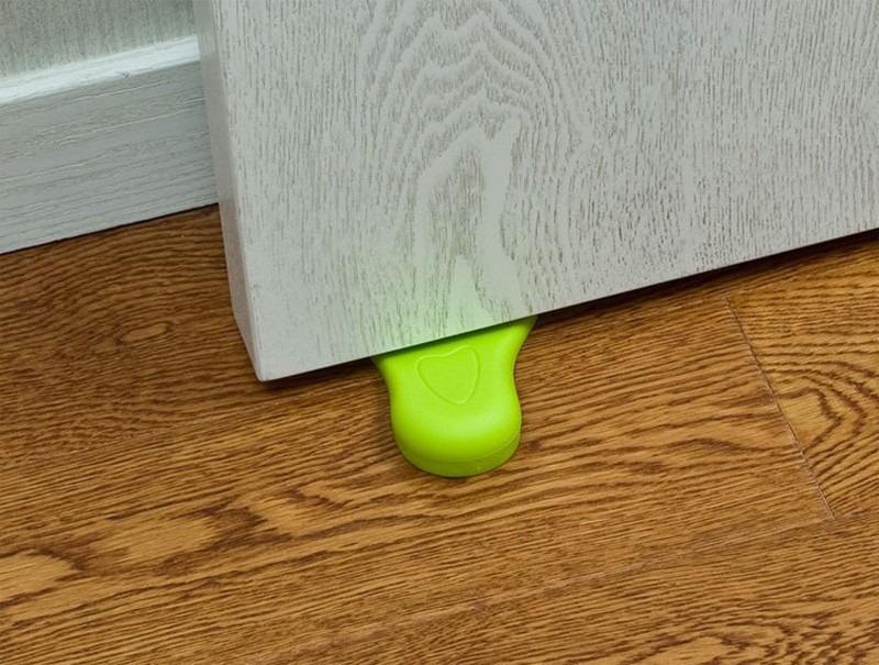 New Style Home Decor Finger Safety Door Stop Stopper Doorstop Child Feet Shape Safety Door Stopper Prevent Slamming Protector (8)