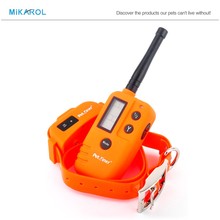 Hot Sales Remote Dog Training Collar Hunting Dogs Pet Dog LCD Shock Waterproof Training Collar 9LV Electronic Shock Vibra